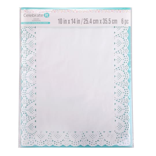 Rectangle Grease-Proof Doilies by Celebrate It®